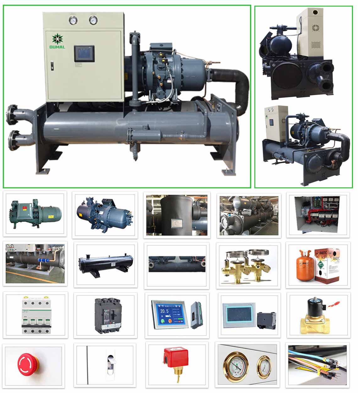 Screw Chiller for Industry