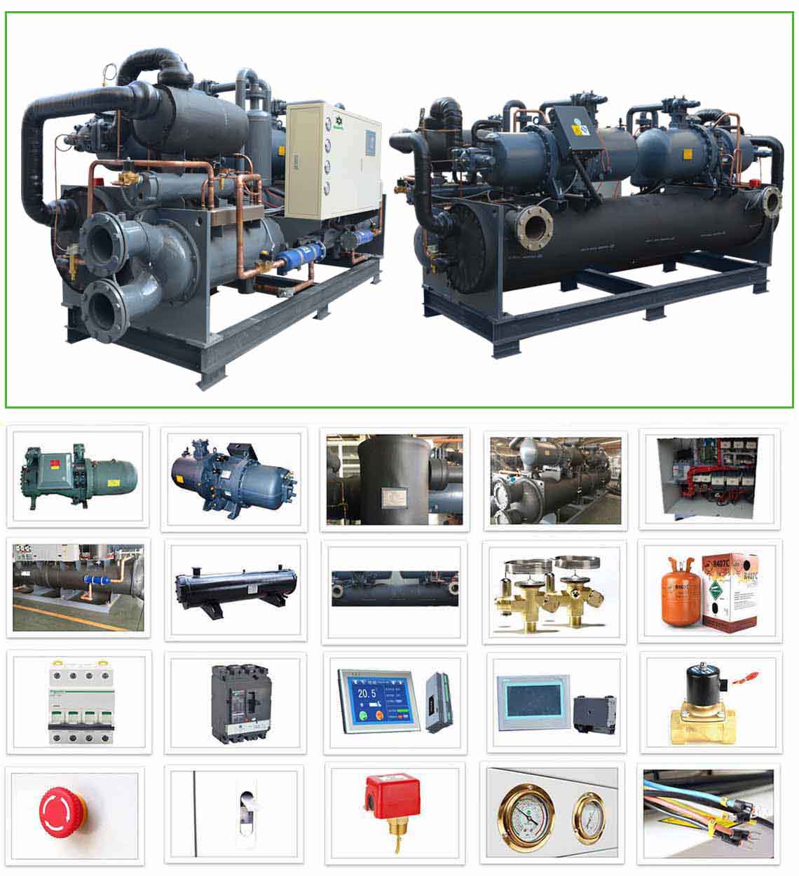 Low temperautre glycol chiller accessories