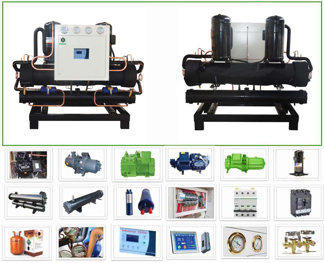 Water chiller main parts