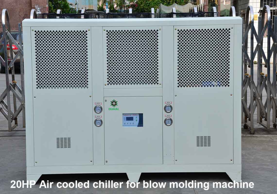 air cooled chiller for blowing machine