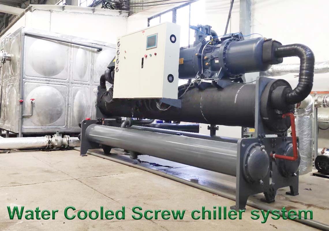water cooled screw chiller system