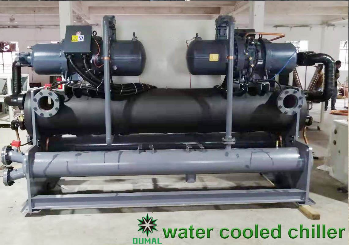 high capacity water cooled screw chiller 
