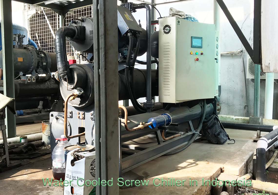 Water Cooled Screw Chiller in Indonesia