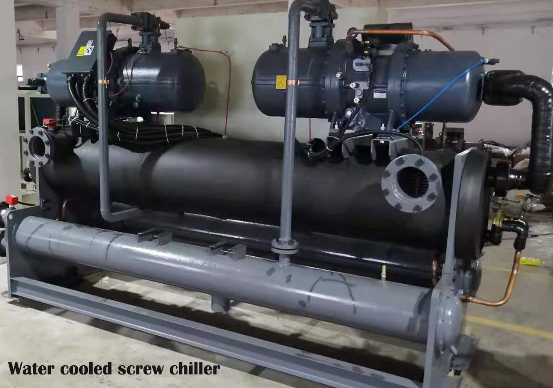 water cooled screw chiller 