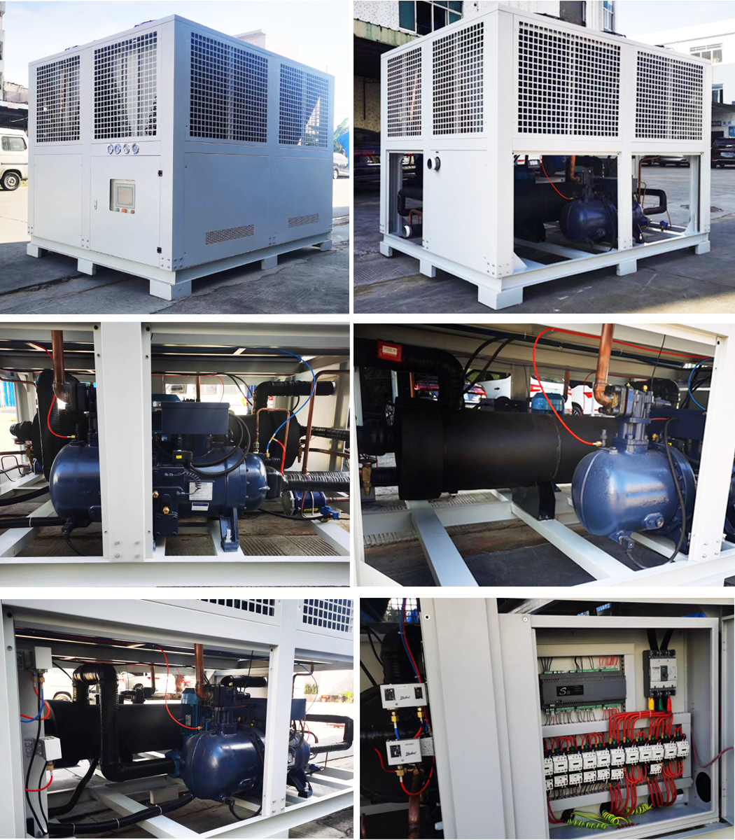 50 Ton air cooled screw chiller 