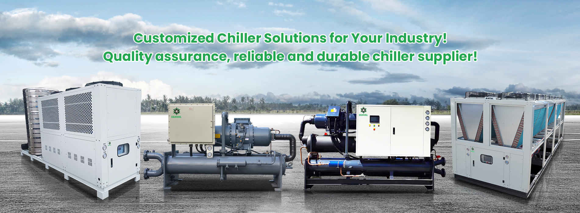 Industrial Air Cooled Screw Chillers