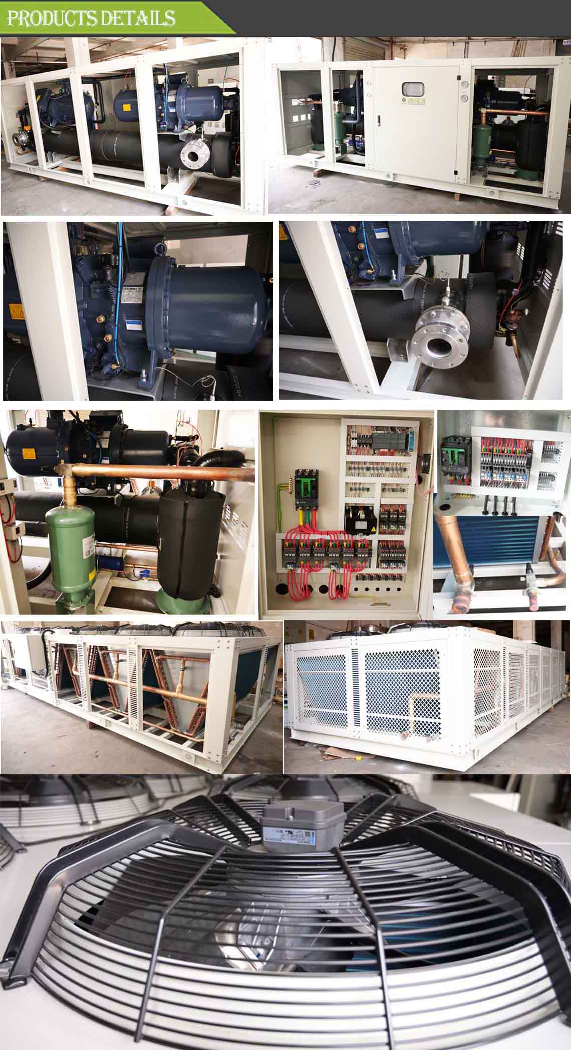 Details of Split-system Air Cooled Screw Chiller 