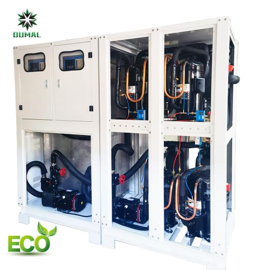 split air cooled chiller system