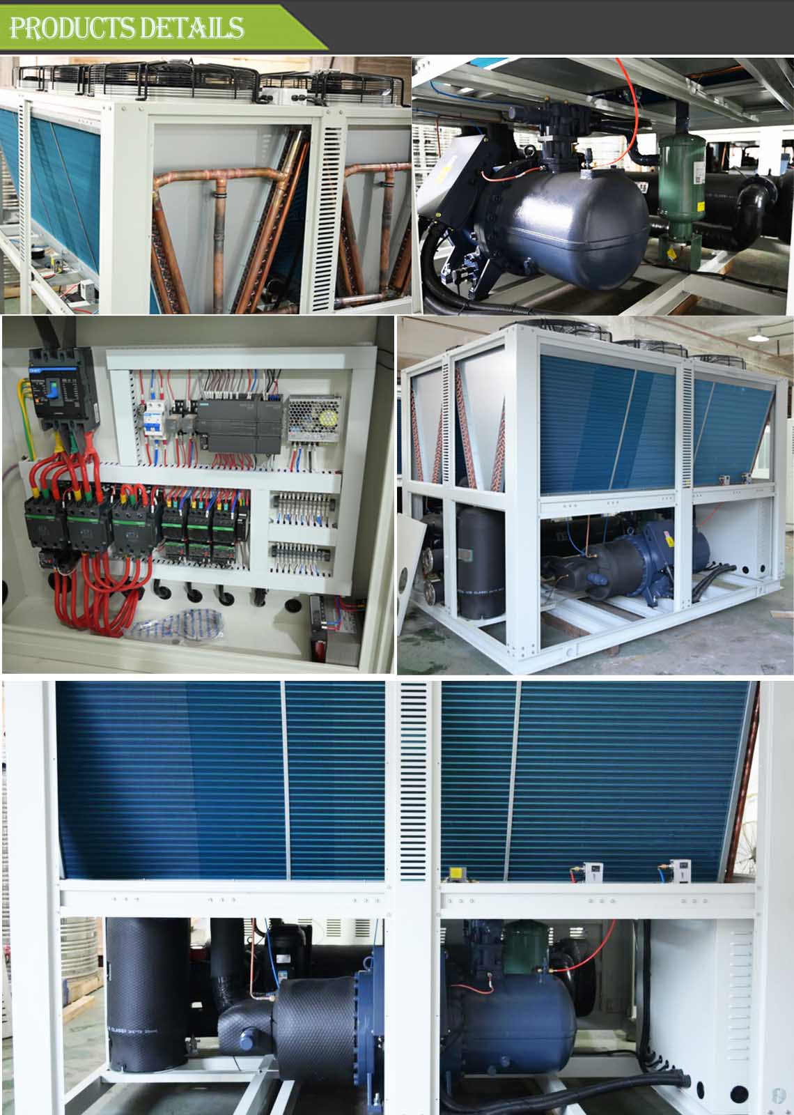 Details of air cooled glycol chiller Details of air cooled glycol chiller