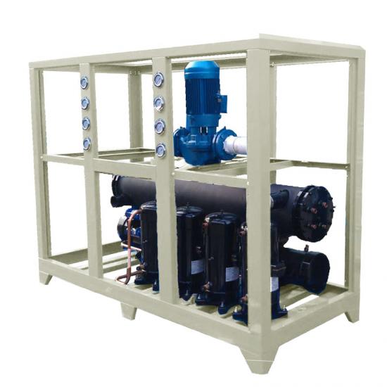 scroll type water cooled chiller