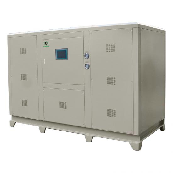 water cooled screw chiller with housing