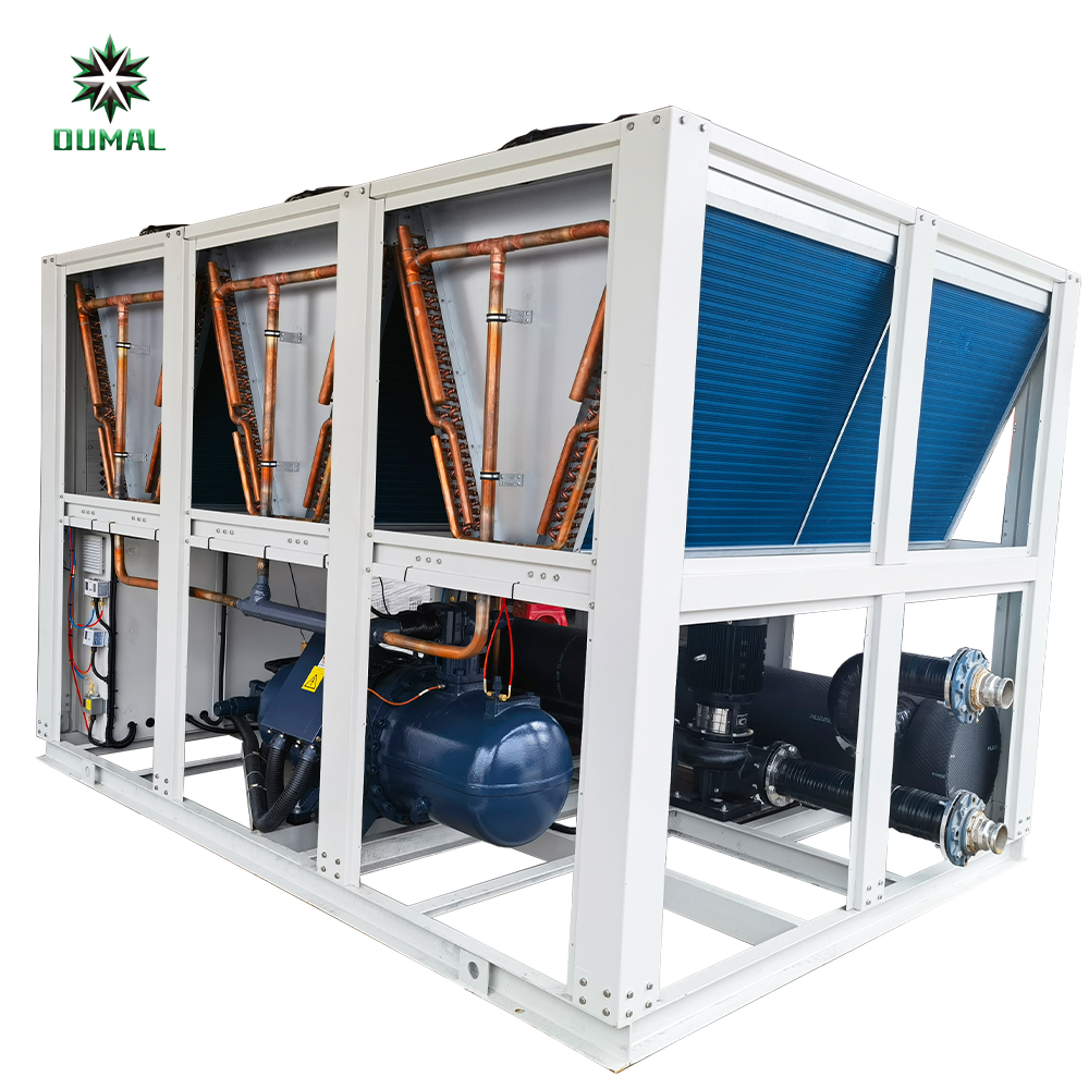 Air Cooled screw chiller 50 ton for industry cooling Air Cooled screw chiller 50 ton for industry cooling