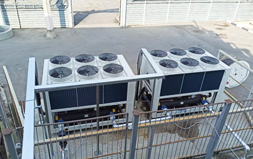 100 Ton Air Cooled Screw Chiller installed in Russia | Oumalchiller.com