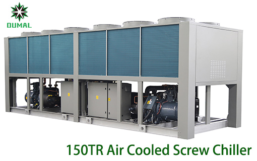 150 TR Air cooled chiller ready to deliver | Oumalchiller.com