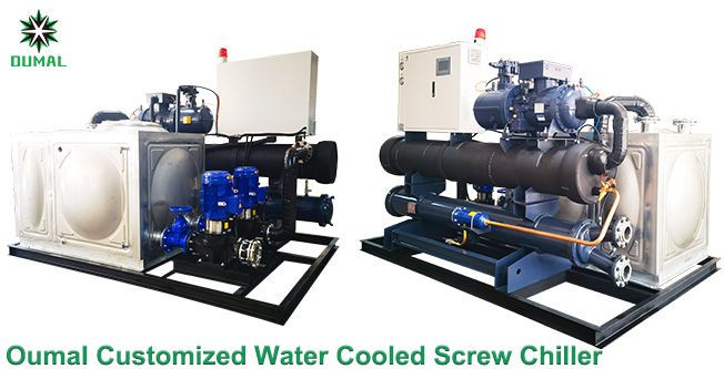 Under the uncertainty of US tariffs, Oumal delivered 60HP customized water-cooled chillers to US customers as scheduled.
